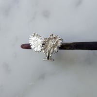"Harujion earring" 7分咲き wh
