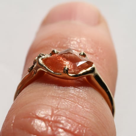 moss ring オレゴンサンストーン