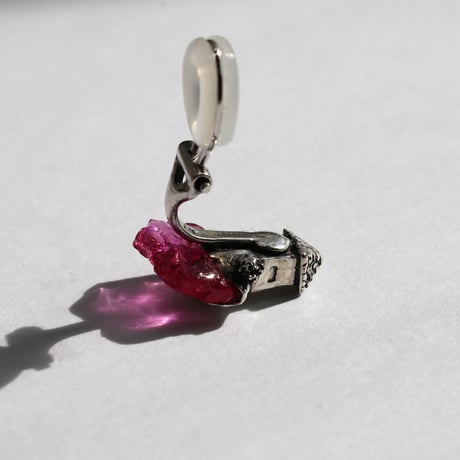 "roca earring sv" ルビー