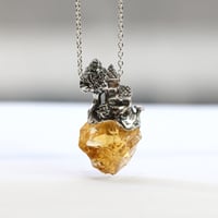 "roca necklace sv" シトリン