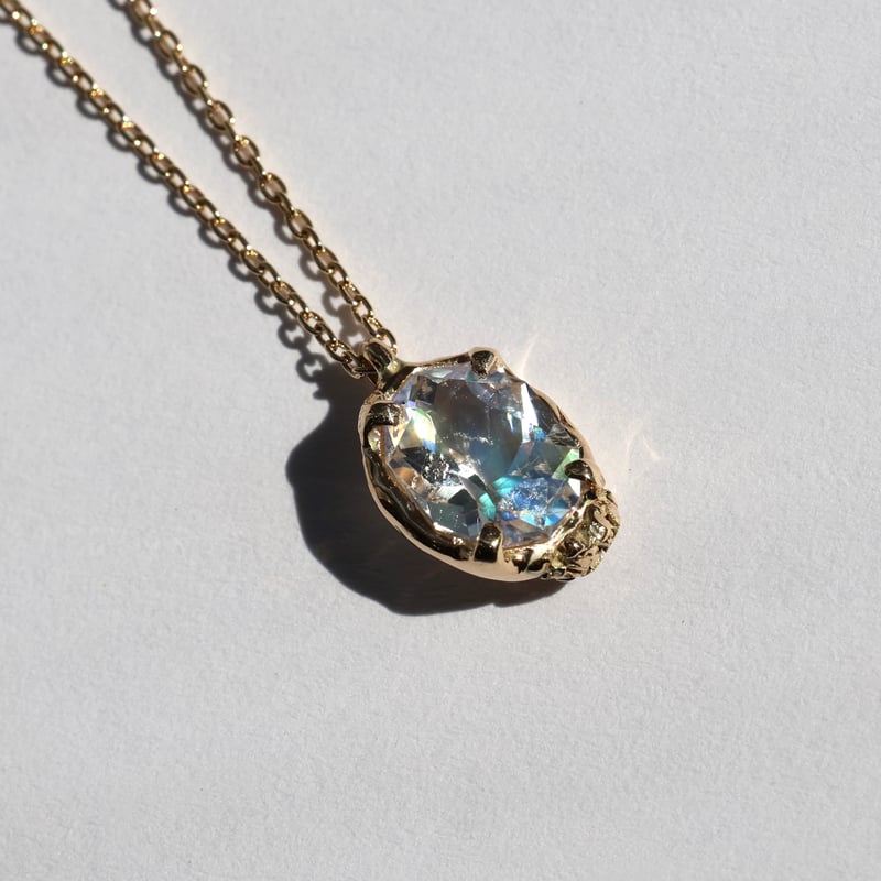 moss necklace レインボームーンストーン | Fillyjonk ONLINE S