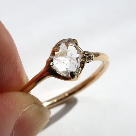 moss ring ハーキマークォーツ