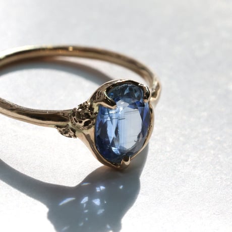 moss ring バイカラーカイヤナイト