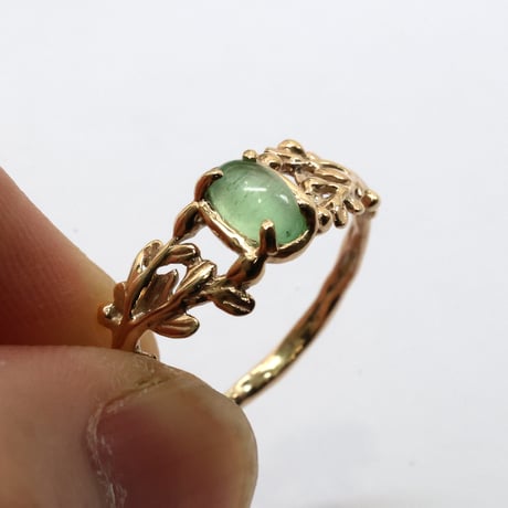 wreath ring コーネルピンキャッツアイ