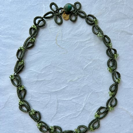 0305157 セール❗️天然ペリドット連材ネックレスパーツ2本 ペリドット – sowi