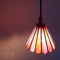 ステンドグラス ペンダントライト chrysanthemum（LED対応コード）