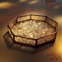 アンティーク調ステンドグラスキャンドルホルダー | Stainedglass