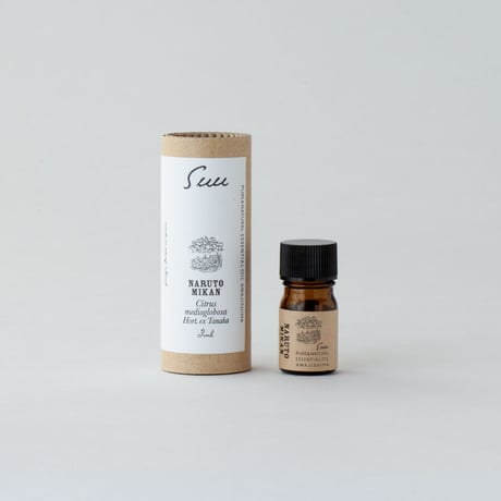 【Limited】淡路島産エッセンシャルオイル Suu - Naruto Mikan［なるとみかん］3mL