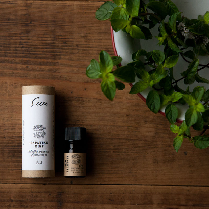 淡路島産エッセンシャルオイル Suu - Japanese mint［ハッカ］5mL | Su
