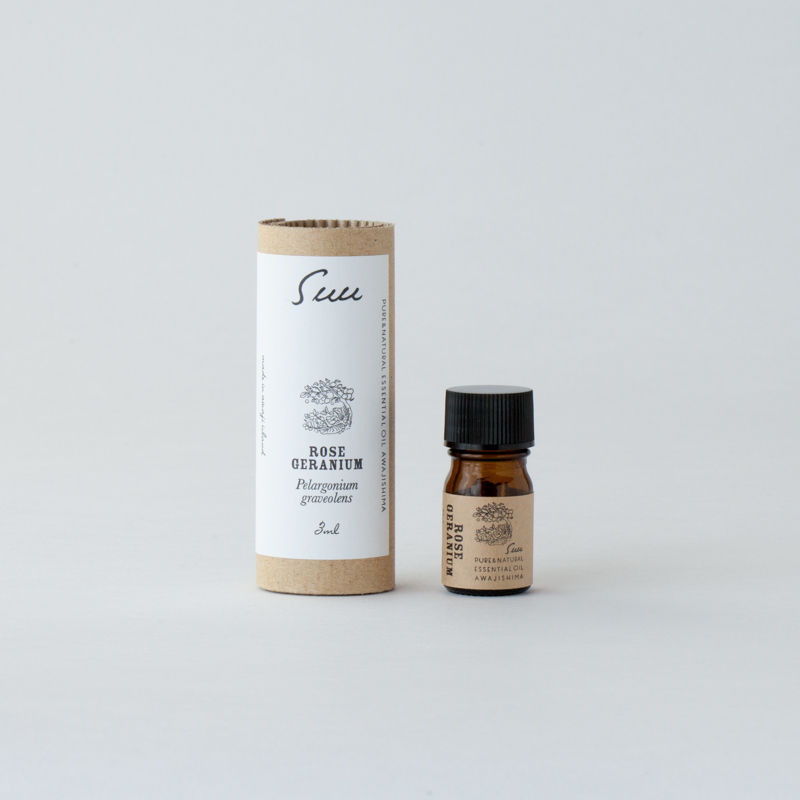 淡路島産エッセンシャルオイル Suu - Rose Geranium［ローズ