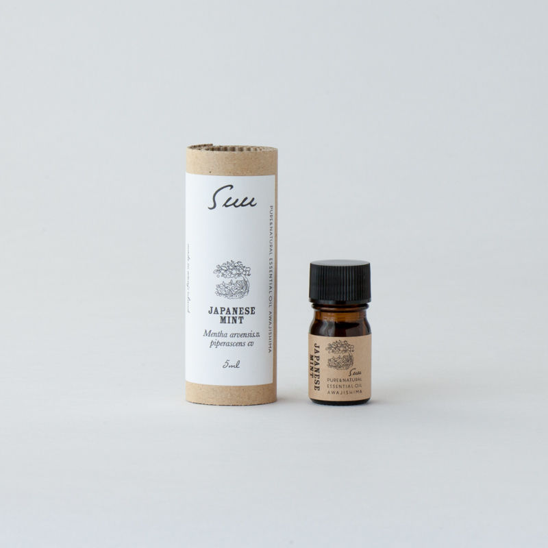 淡路島産エッセンシャルオイル Suu - Japanese mint［ハッカ］5mL | Su