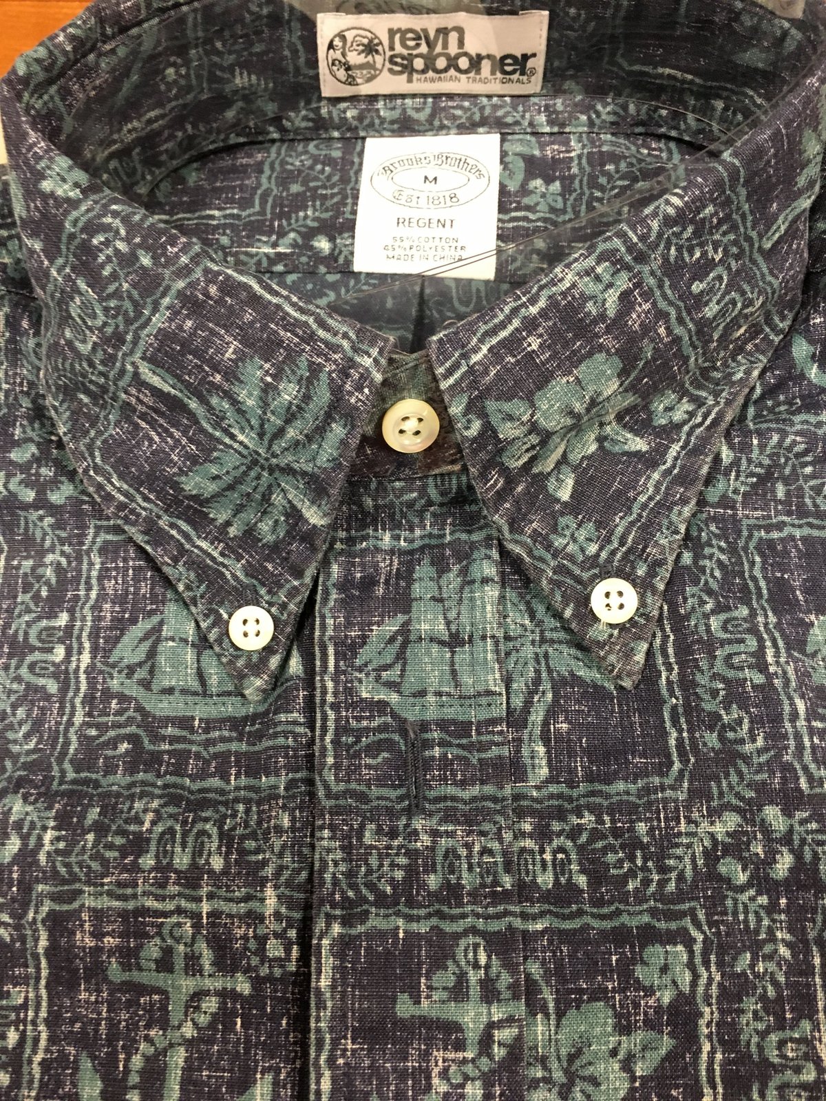 新品 長袖】ブルックスブラザーズxレインスプーナー 限定コラボ RS-091