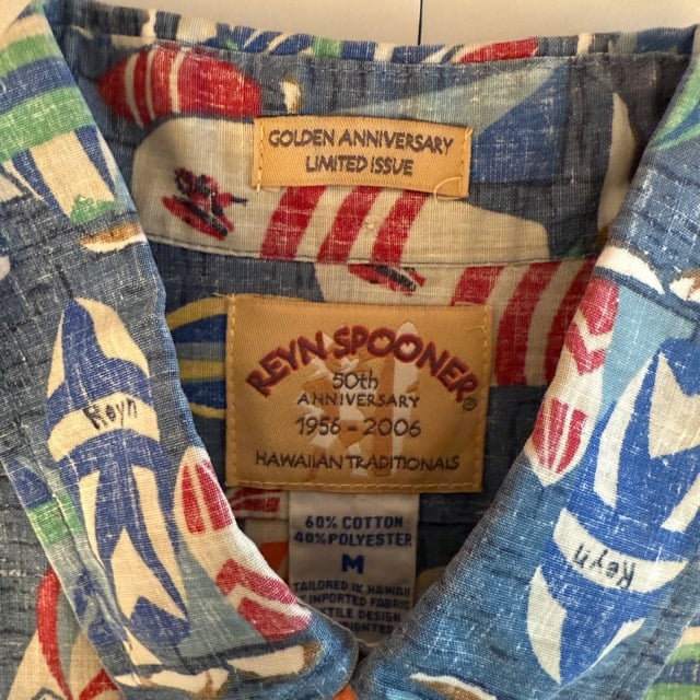 中古】レインスプーナー 50周年記念限定 RS-332 | アロハシャツ通販