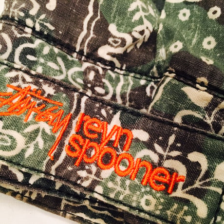 【中古】レインスプーナー x stussy コラボ ブルゾン RS-183