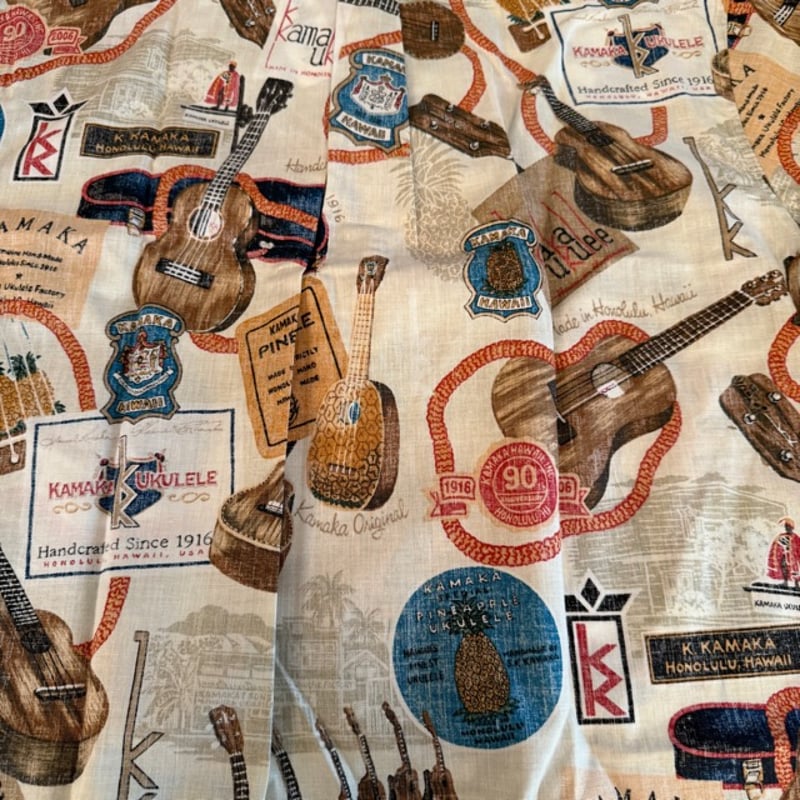 KAMAKA UKULELE アロハシャツ 新品】カマカ100周年記念xレインスプーナー限定 コラボアロハ