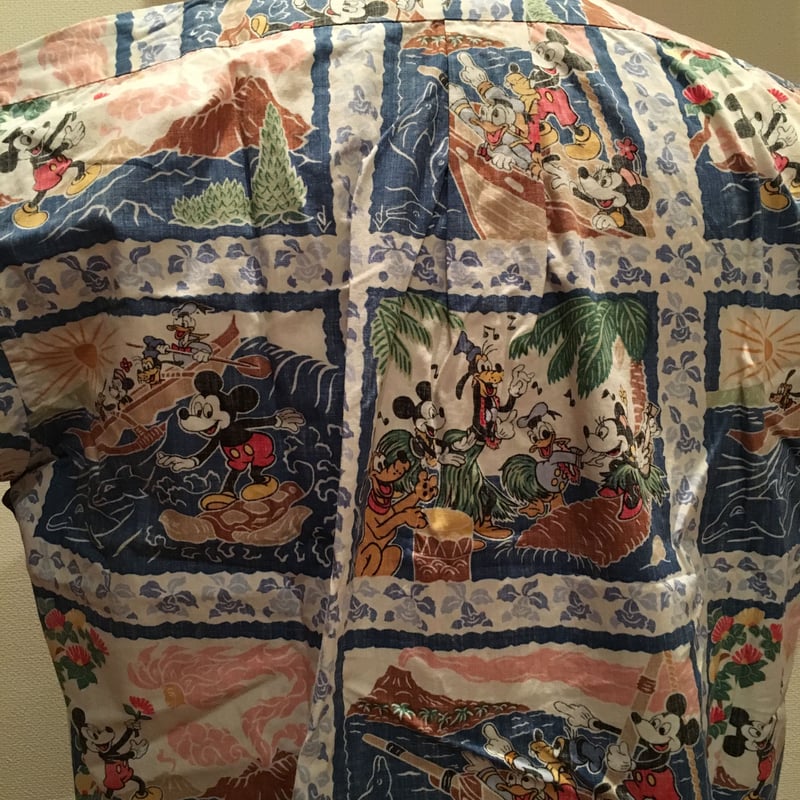 D23 EXPO ディズニー アロハ シャツ M レインスプーナー ランド シー 中古・古着通販】reyn spooner×Disney (レインスプーナー