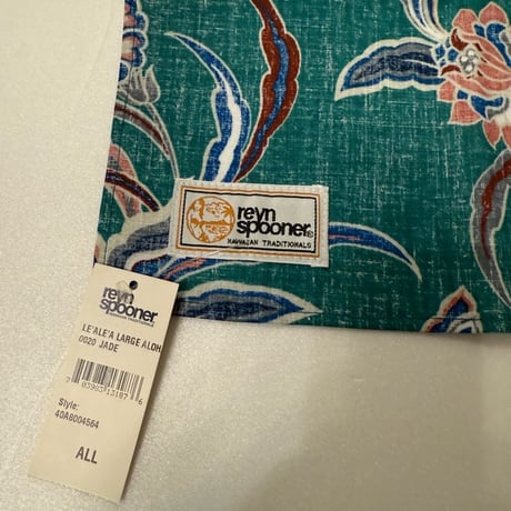 【新品】レインスプーナー　花柄　大判　ハンカチ　バンダナ　RS-467
