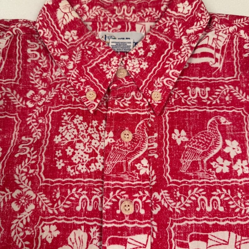 中古】レインスプーナー 長袖 ラハイナセーラー RS-398 | アロハシャツ