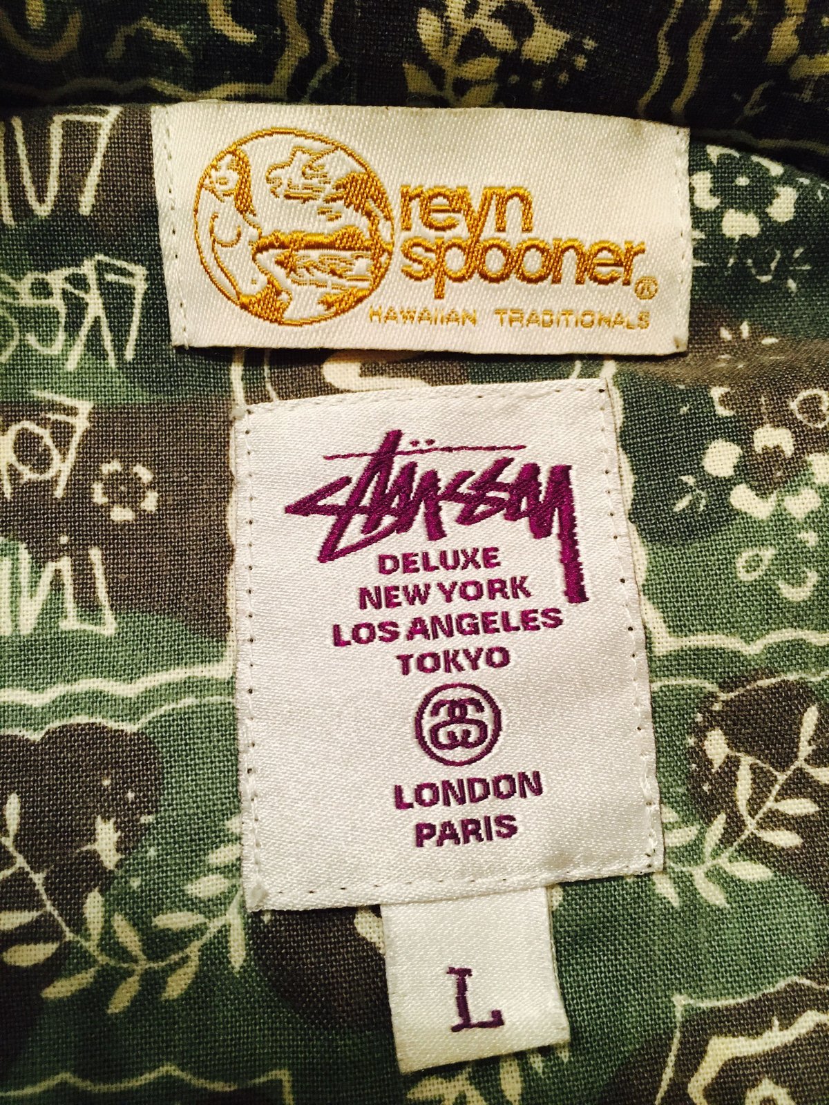 中古】レインスプーナー x stussy コラボ ブルゾン RS-183 中古】レインスプーナー x stussy コラボ ブルゾン RS-183