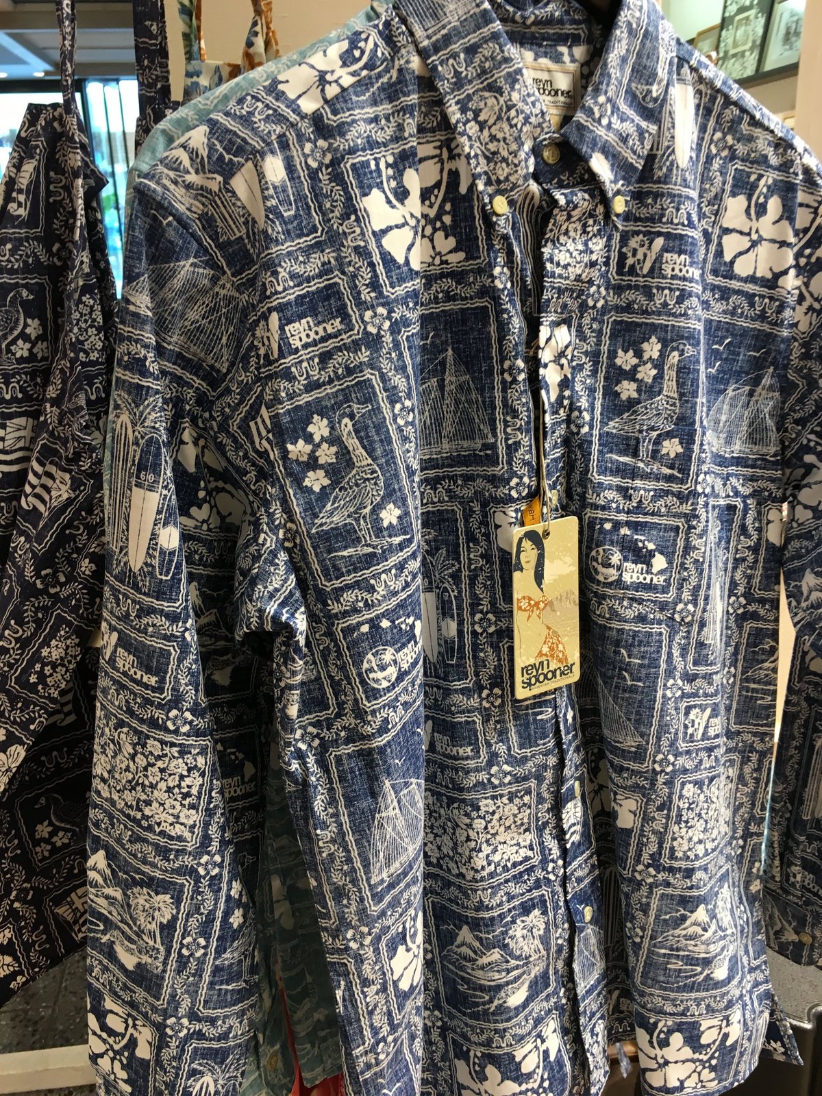 古着 Reyn Spooner 長袖 レインスプーナー