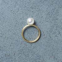 13006 / Tansui Pearl Ring (K18YG)