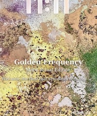 Golden Frequency Wallpaper