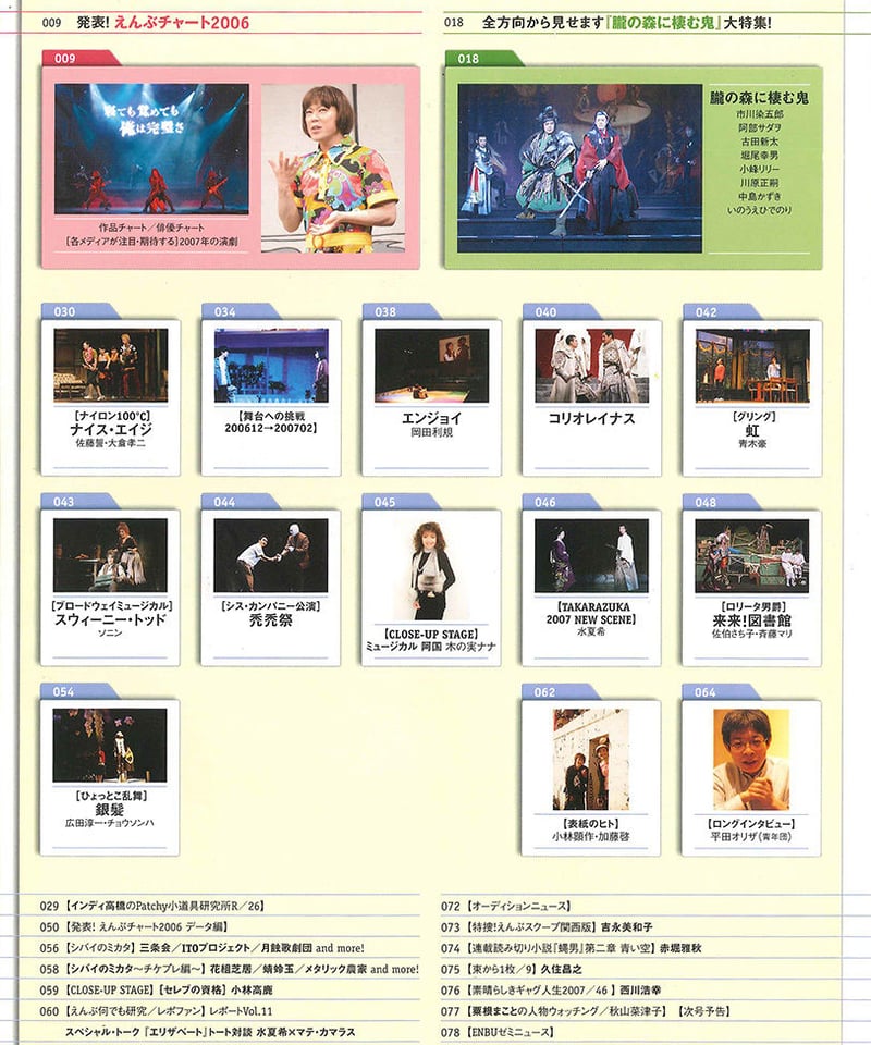 演劇ぶっく126号(2007年4月号) | ミュージアムショップ@電子 演劇ぶっく126号(2007年4月号) | ミュージアムショップ@電子