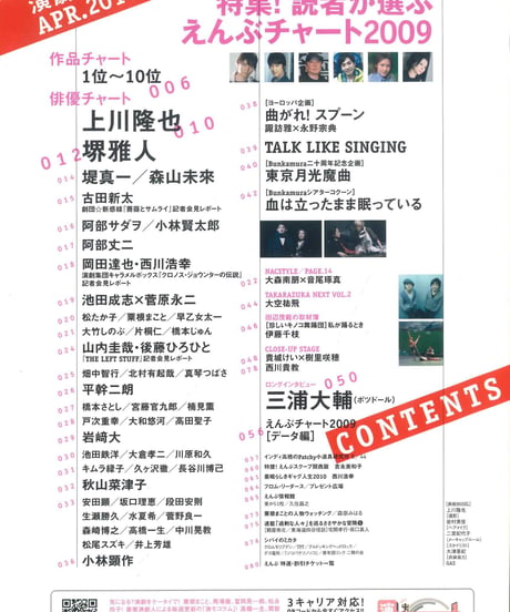 演劇ぶっく144号（2010年4月号）