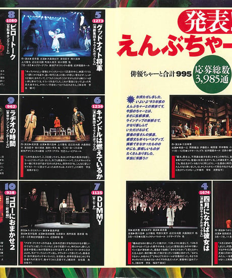 演劇ぶっく48号（1994年4月号）