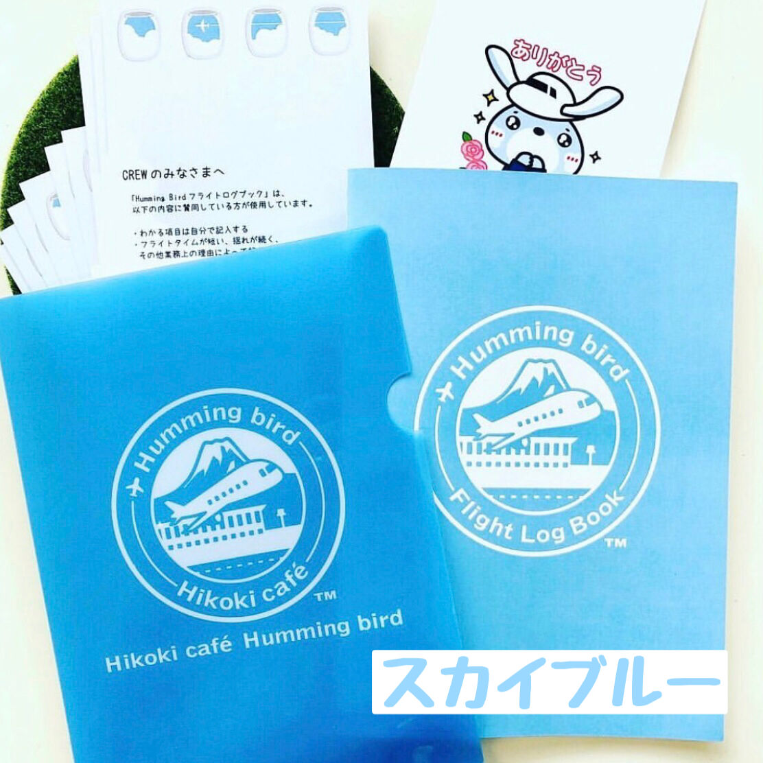 現役CAさんと一緒に作りました✨Humming Birdフライトログブック