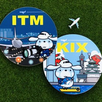 【近畿・中四国】お気に入りの空港は？エアポートステッカー各種✈️✨