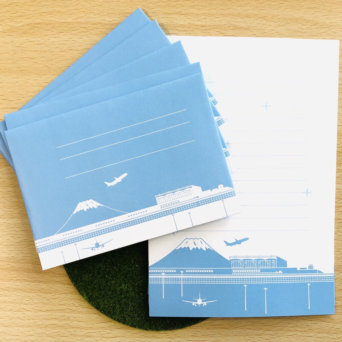 最後の一点！】やっぱり手書きが好き💕空港＆ヒコーキデザインのレター