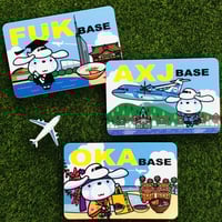 【九州・沖縄】あなたのベース空港は？BASEステッカー各種✈️✨