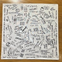AB1  “ARCHIVE BANDANA “  (WHITE  COLOR)