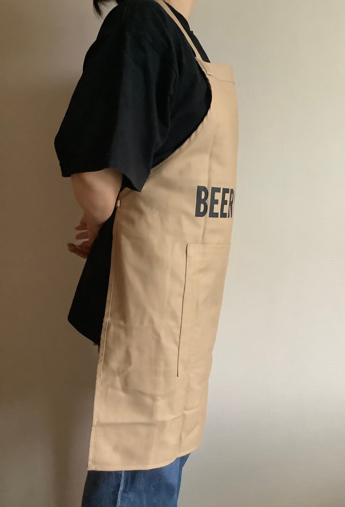 DRESSEN/限定/ビールラバー/両面/リバーシブル/エプロン/ラテ/未使用 DRESSEN/限定/ビールラバー/両面/リバーシブル/エプロン/ラテ/未