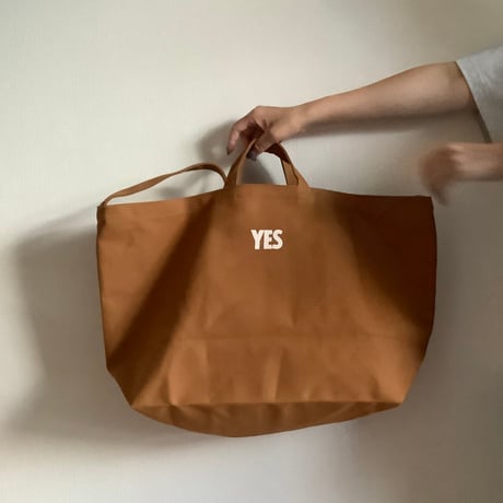DRESSSEN  B2B5 BIG 2WAY BAG ”YES“   CAMEL   COLOR