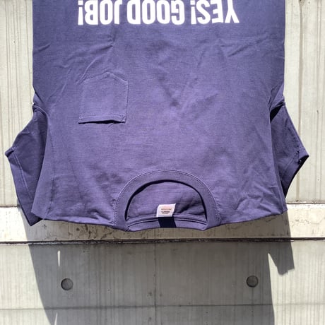 DRESSSEN  DSST59  DRES“SPECIAL”SSEN    YES！GOOD JOB！T-SHIRTS (生成りロゴ) ネイビーカラー