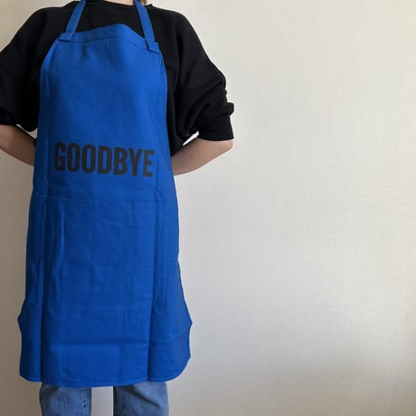 DRESSSEN  DRVBLU5 REVERSIBLE  APRON“HELLO/GOODBYE”リバーシブルエプロン)