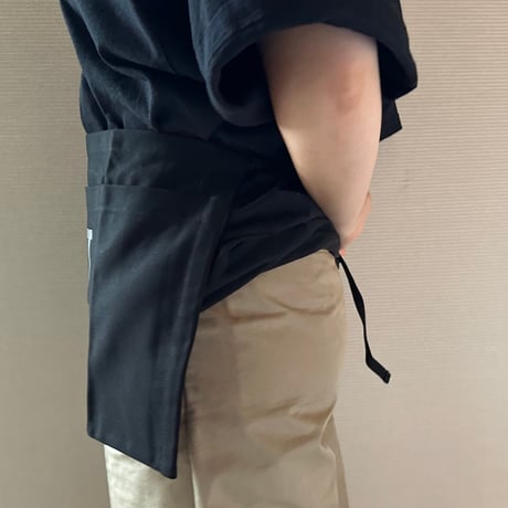 DRESSSEN  LWB2 LOWER WALL APRON  "NIGHT SURFER"(腰巻きエプロンです)BLACK COLOR