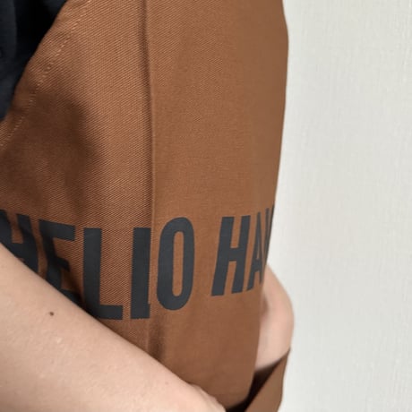 DRESSSEN  DRVBRN5 REVERSIBLE  APRON“HELLO HAMBERGER/HELLO JUICY (リバーシブルエプロン)