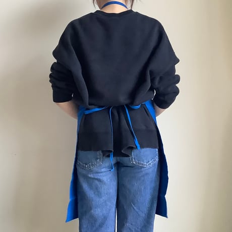 ADULT APRON  DR(BLU)3 “イエス　グッド　ジョブ” APRON  🔵 CALIFORNIA BLUE  COLOR