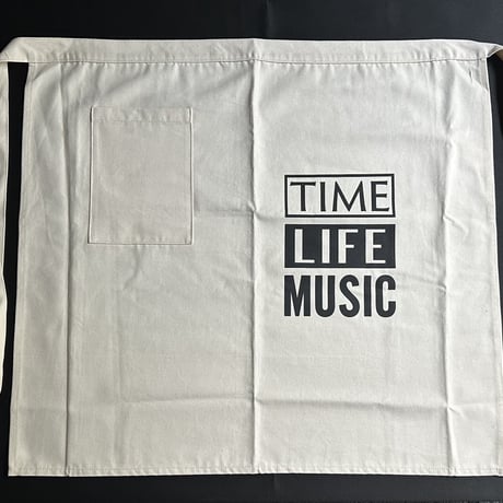 DRESSSEN lower wall long  LWL7  “TIME LIFE MUSIC”   (腰巻きエプロンです)