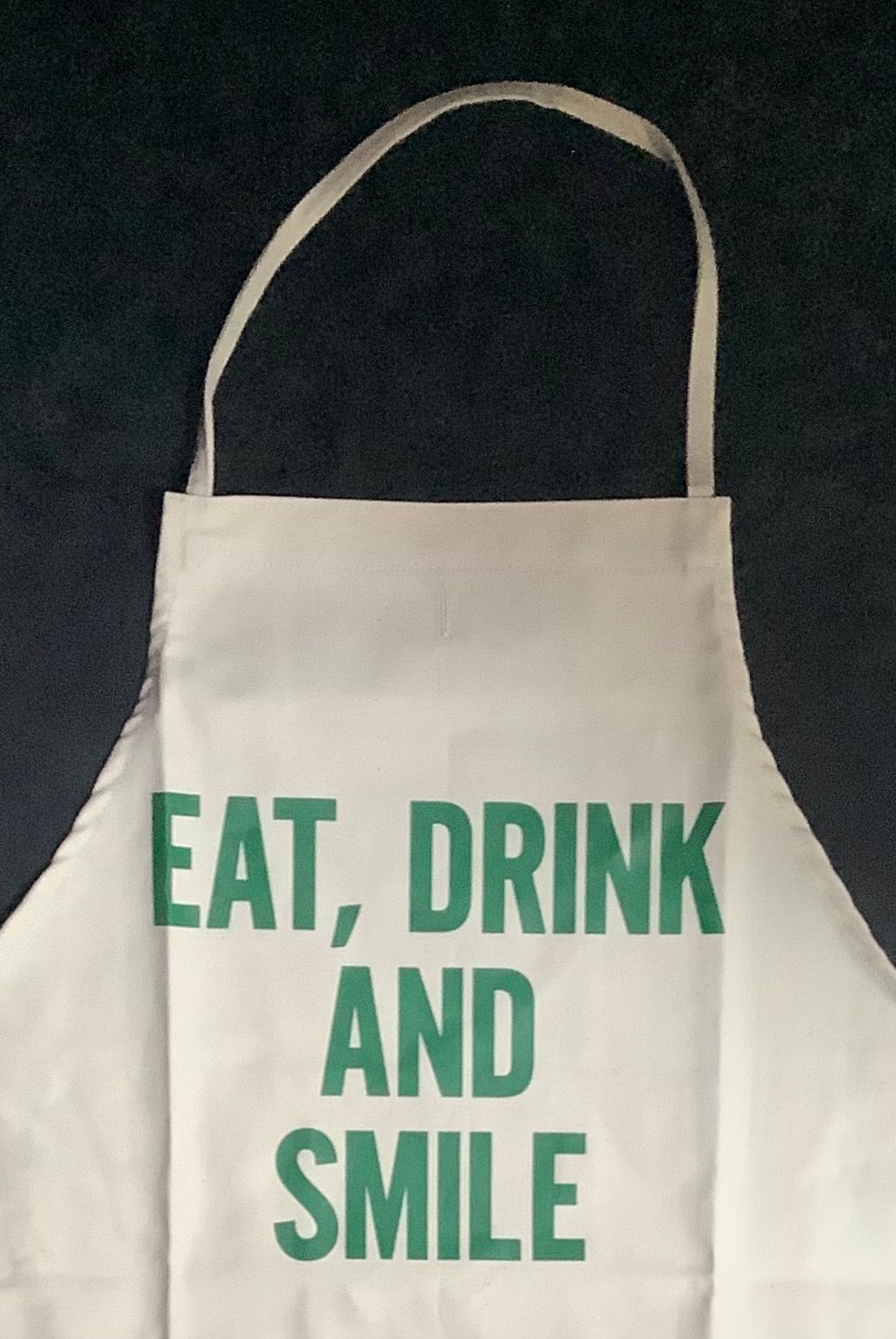 DRESSSEN 10周年記念エプロン EAT, DRINK AND SMILE 10周年記念発売]ADULT APRON LG3 