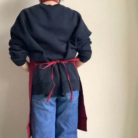 DRESSSEN  DRVBD2 REVERSIBLE  APRON“YES！GOOD JOB！/YES“ DRESSSEN ”リバーシブルエプロン)