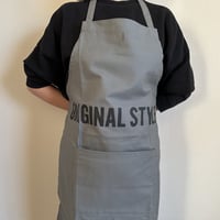 REVERSIBLE  APRON“ORIGINAL STYLE /LOCAL STYLE (リバーシブルエプロン)  GREY COLOR