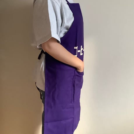 ⭐️[新発売] DRESSSEN  DRVPU7 REVERSIBLE  APRON“コーヒーラバー/ COFFEE LOVER ”PURPLE COLOR
