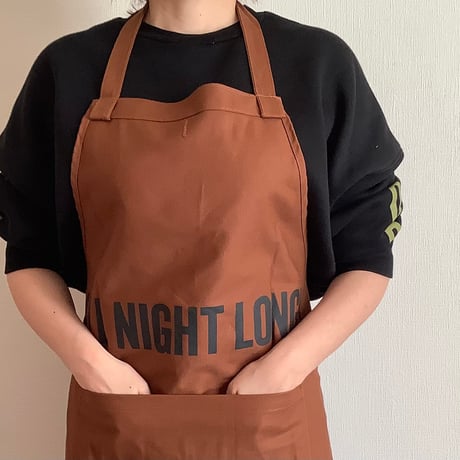 DRESSSEN  DRVBRN2 REVERSIBLE  APRON“HELLO BEER/ALL NIGHT LONG”(リバーシブルエプロン)