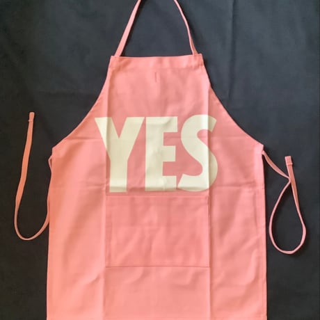 👦🧒DRESSSEN KDP1 KIDS APRON  "YES“(※キッズエプロンです) PINK  COLOR