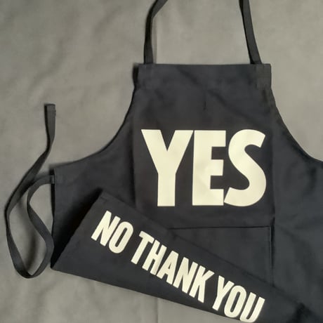 👶DRESSSEN BKDNY6  BABY KIDS APRON YES(ベイビーキッズエプロンです。)  ※ダークネイビー