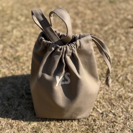 SNSMB  SMALL  DAY BAG “YES” SMOKEY BEIGE   COLOR